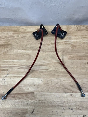 1989-1994 Nissan 240SX S13 conjunto de suporte de montagem de linha de suporte dianteiro par fabricante de equipamento original - Imagem 1 de 4