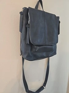 INC International Concepts Elliah Convertible Backpack Crossbody Bag Gray Travel - Picture 1 of 13