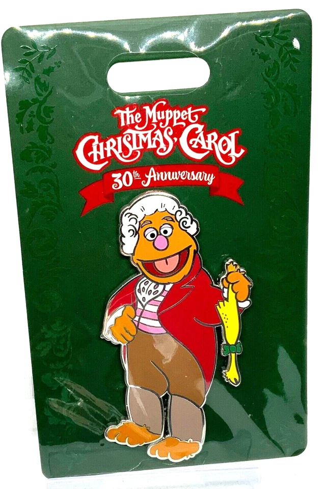 Pin Disney WDI 2022 Muppets Christmas Carol 30º Aniversário Fozzie LE 500 - Imagem 1 de 1