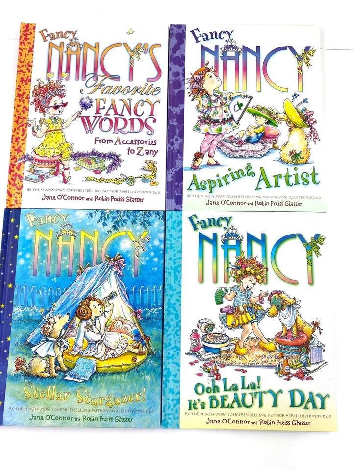 Lot of 4 Fancy Nancy Bountiful Box of Books Box Set by Jane O'Connor (No Poster) - Image 1 of 4