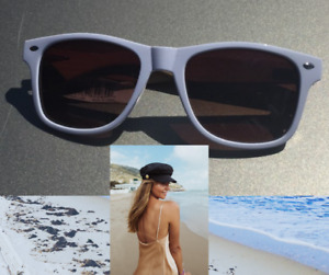 Sungasses, Fashion, Frame WHITE, Lens, W01 Carpentier Collection 100% UVA &UVB