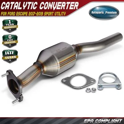 Rear Catalytic Converter for Ford Escape 2017 2018 2019 L4 1.5L L4 2.0L L4 2.5L - Image 1 of 4