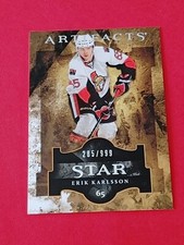 2011-12 Artifacts Hockey Stars #132 Erik Karlsson #/999 Ottawa Senators 