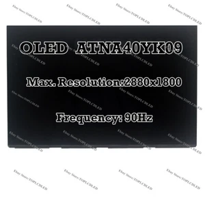 ATNA40YK09-0 OLED 14" 2880×1800 90Hz IPS LCD LED Screen Panel Display Non-Touch - Foto 1 di 3