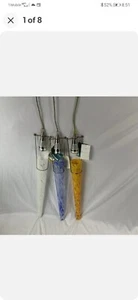 Lite Source LS-80700 Bronze Bess 3-Light Floor Lamp With White Glass Shades - Picture 1 of 12