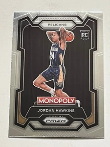 2023-24 Panini Prizm Monopoly Jordan Hawkins #56 RC NBA Basketball Rookie Card - Picture 1 of 2