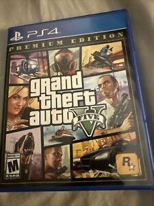 Grand Theft Auto V GTA 5 PlayStation 4 PS4 Complete W/ Map & Manual