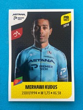 2021 Panini Tour de France 100 Merhawi Kudus Astana/Premier Tech Figure