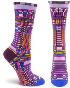 Frank Lloyd Wright Darwin Art Glass (lila) Damen Socken - Bild 1 von 1