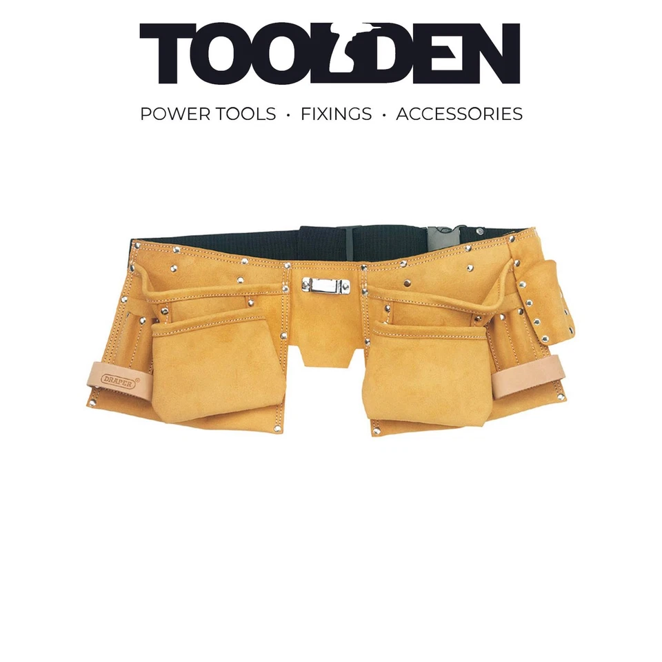 Draper 72921 Tp11a Double Leather Tool Belt Post