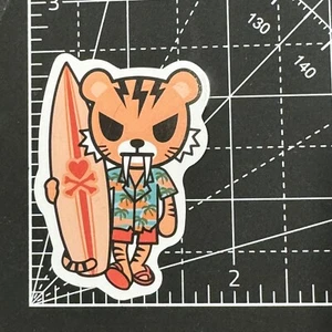 Tiger Wave - Tokidoki - Vinyl Decal Sticker Bomb Surf Wave Serfboard - Picture 1 of 5