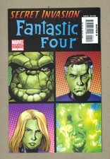 Secret Invasion Fantastic Four 1B NM- 9.2 2008