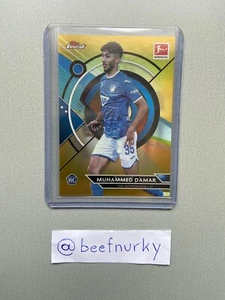 Muhammed Damar /50 Topps Finest Bundesliga 2022-23 RC Rookie Gold Refractor - Bild 1 von 2