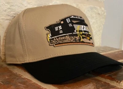 Gorra/Sombrero (Billete Caqui/Negro) Norfolk Southern Railroad Locomotive (NS) #22393 - NUEVO Foto 1 de 2