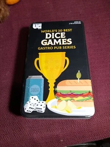 New Sealed World's Best Dice Game Gastro Pub Series By University Games - Picture 1 of 3