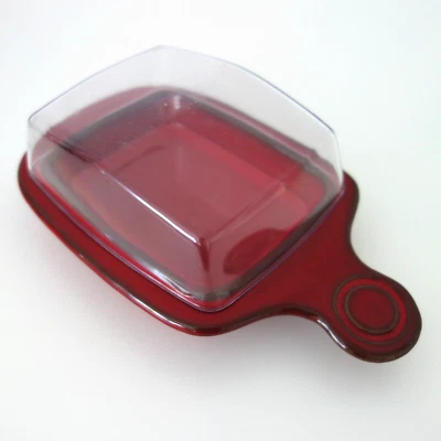 Rastal Studio Butterdose Keramik rot 70er Vintage - Bild 1 von 4