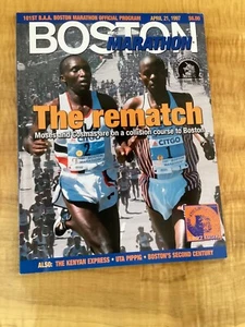 101st Boston Marathon Official Program April 21, 1997 Free Shipping! - Bild 1 von 1