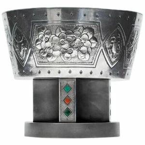 Japanische Sterlingsilber Mittelstück Sockel Schüssel von Hattori Kintaro - Bild 1 von 9