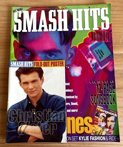 SMASH HITS Magazine 15/4/1992 CARTER USM Take That KYLIE MINOGUE Jason Donovan - Picture 1 of 17