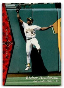 1995 SP  # 182 Rickey Henderson