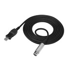 USB Male To XLR Female Mic Mic Studio Link Cable Adapter Black GDB