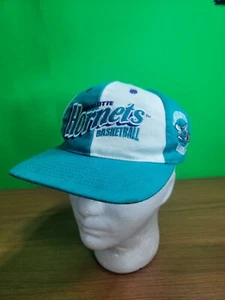 Vintage Charlotte Hornets 90s hat. Made in USA. (H12) - Picture 1 of 12