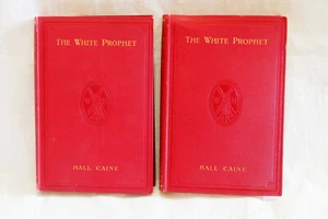 DER WEISSE PROPHET - HALL CAINE - VOL I&II - LONDON HEINEMANN, 1909. ANTIK - Bild 1 von 8
