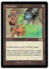 Fluctuator 1998 Urza's Saga Colorless Rare Artifact MTG NM-MINT Actual Pics AZ2