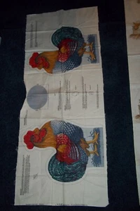 Rooster Fabric Panel Farmlife Collection VIP Cranston - ROOSTER - Picture 1 of 1