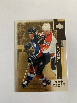 1997-98 Black Diamond Triple Diamond #96 Joe Sakic - Colorado Avalanche - Image 1 of 2