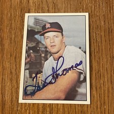 1978 TCMA Leroy Lee Thomas The 60's Card #231  Autograph Signed Angels