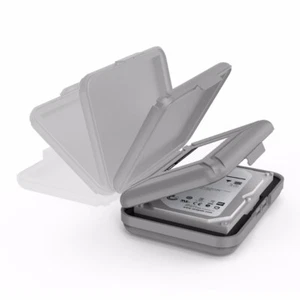 Portable Hard Drive Protector Protective Case Storage Box For 3.5 Inch HDD F - Afbeelding 1 van 16