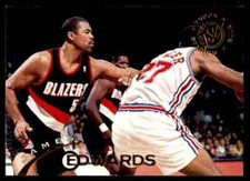1995-96 TOPPS STADIUM CLUB JAMES EDWARDS PORTLAND TRAIL BLAZERS #242
