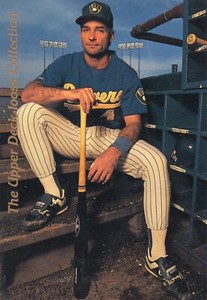 1993 Paul Molitor UD Upper Deck IOOSS COLLECTION JUMBO Insert /10000 #6 Brewers