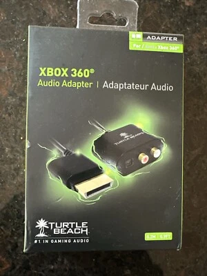 Turtle Beach Ear Force Xbox 360 Audio Adapter Cable Xbox 360 BRAND NEW Open Box - Image 1 of 3