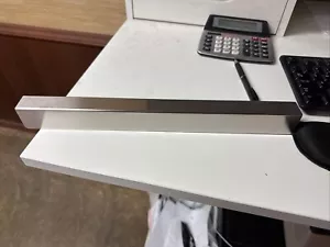 Sgabello Bar Protezione Piastra Calcio Canale U Lungo 12" Acciaio Inox Spazzolato - Foto 1 di 2