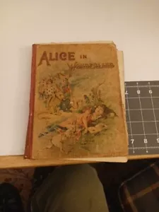 ALICE'S ADVENTURES in WONDERLAND 1905 Illustrated John TeNniel LOTHROP PUBLISH - Picture 1 of 19