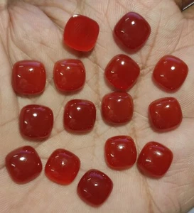Natural Indian Carnelian Loose Gemstone Cushion Cabochon - Picture 1 of 7