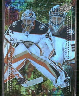 2023-24 Upper Deck Series 1 - Star Zone #SZ-23 John Gibson - Image 1 of 2