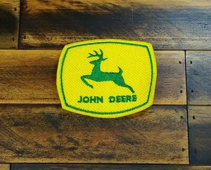 John Deere Patch Iron-On John Deere Logo Applique Embroidered Patch - Picture 1 of 3