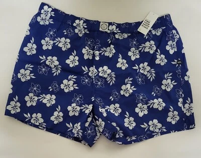 Pantalones cortos boxer para hombre Gilly Hicks ropa interior de Hollister azul floral talla XXL nuevos  Foto 1 de 4