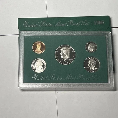 1996 S - U S MINT PROOF SET (5 COINS) SAN FRANCISCO. - Image 1 of 4