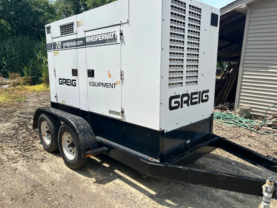 MULTIQUIP WHISPERWATT 70 KVA 56 KW DIESEL 7570SSJU4I - 7500 hours - Image 1 of 1