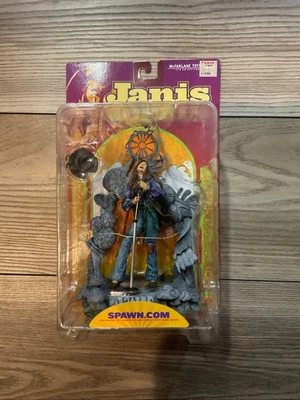 FIGURA SUPER STAGE JANIS JOPLIN - Figura de acción McFarlane Toys 2000 no como nueva  Foto 1 de 4
