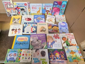 24 Toddler Board Books Lot Baby Kids Storytime Learn Colors ABC Animals Bedtime - Picture 1 of 1