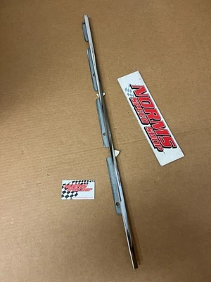 Panel de puerta superior de carrocería Mopar B cromo moldura Coronet Satellite 1968-1970 HT RH TRASERO Foto 1 de 4