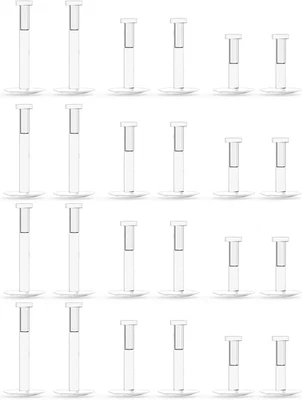 Anéis de nariz de plástico transparente 22G 20G 18G 16G parafusos prisioneiros para cirurgia trabalho esporte hipoalergia - Imagem 1 de 4
