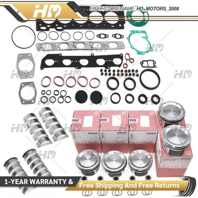 Engine Overhaul Repair Kit FOR Volvo S40 S60 C70 V70 S80 C30 2.5 T5 L5 B5254T7 - Image 1 of 4