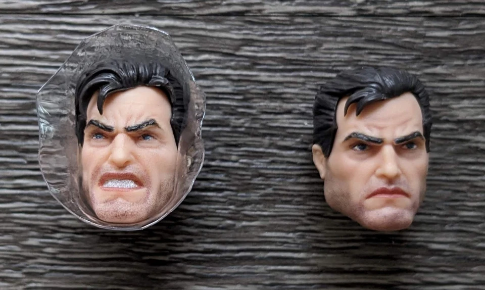 LOTE DE 2 CABEZAS Marvel Legends Gamerverse Punisher forraje personalizado (paquete de 2 Nick Fury) Foto 1 de 1