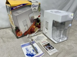 Vintage Oster Juice Extractor White 2 Speed 250W 323-08 Unused!! Tested Works! - Picture 1 of 11